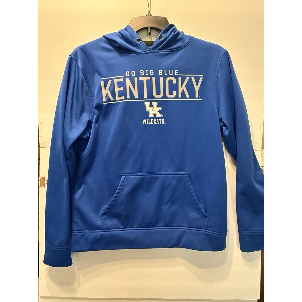 Top of the World Kentucky Wildcats Blue Pullover Hoodie Sweatshirt Sz M - snags
